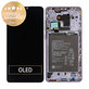 Huawei Mate 30 - Ecran LCD + Sticlă Tactilă + Ramă + Baterie (Space Silver) - 02353EEG