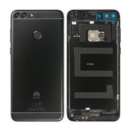 Huawei P Smart FIG-L31 - Carcasă Baterie + Senzor Ampentruntă (Negru) - 02352NCC, 02351TEF Genuine Service Pack