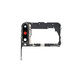 Huawei P40 Lite E - Kryka Zakladnej Dosky + Sticlă Cameră Spate (Midnight Black) - 51661PVP, 51661RLH