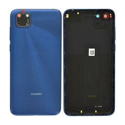 Huawei Y5p - Carcasă Baterie + Sticlă Cameră Spate (Phantom Blue) - 97070XVB Genuine Service Pack