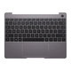 Huawei MateBook 13 2020 - Carcasă C (Armrest) + Tastatură + Touchpad (Space Gray)  - 02353MAW