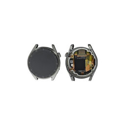 Huawei Watch 3 Pro Elite Galileo-L50E - Ecran LCD + Sticlă Tactilă + Ramă (Titanium Grey) - 02354JPS Genuine Service Pack