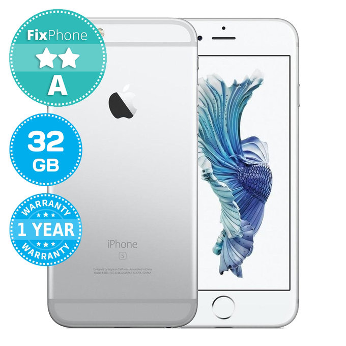Apple iPhone 6s Silver 32GB A Refurbished