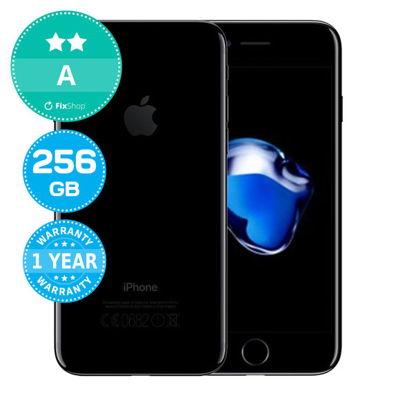Apple iPhone 7 Jet Black 256GB A Recondiționat