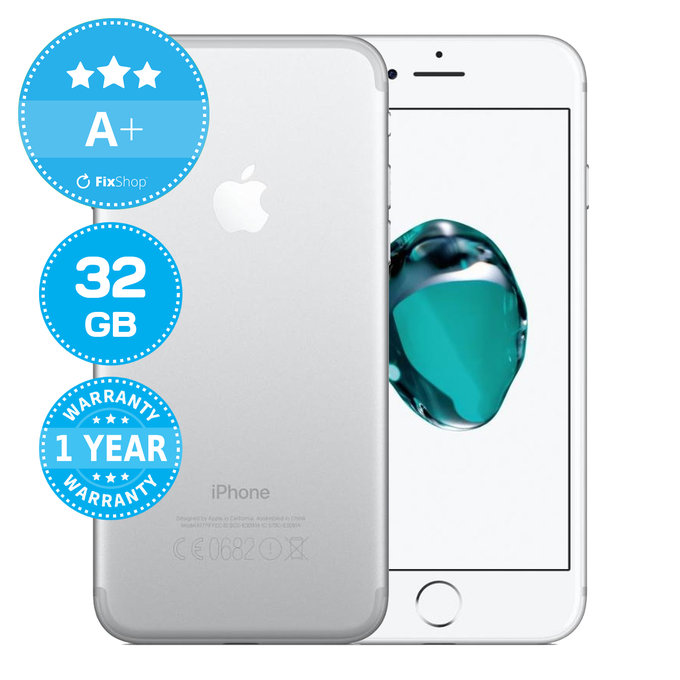 Apple iPhone 7 Silver 32GB A+ Recondiționat