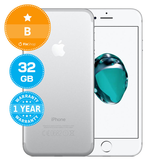 Apple iPhone 7 Silver 32GB B Recondiționat