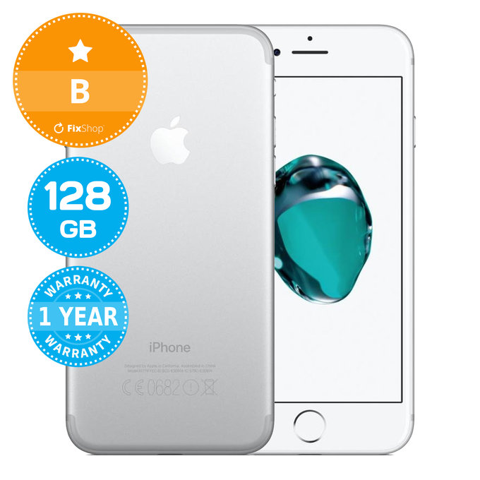 Apple iPhone 7 Silver 128GB B Recondiționat