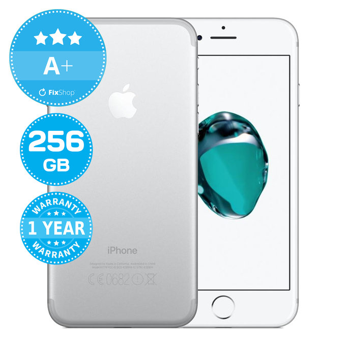 Apple iPhone 7 Silver 256GB A+ Recondiționat