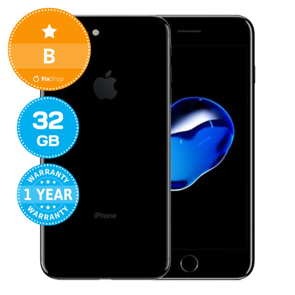 Apple iPhone 7 Plus Jet Black 32GB B Recondiționat