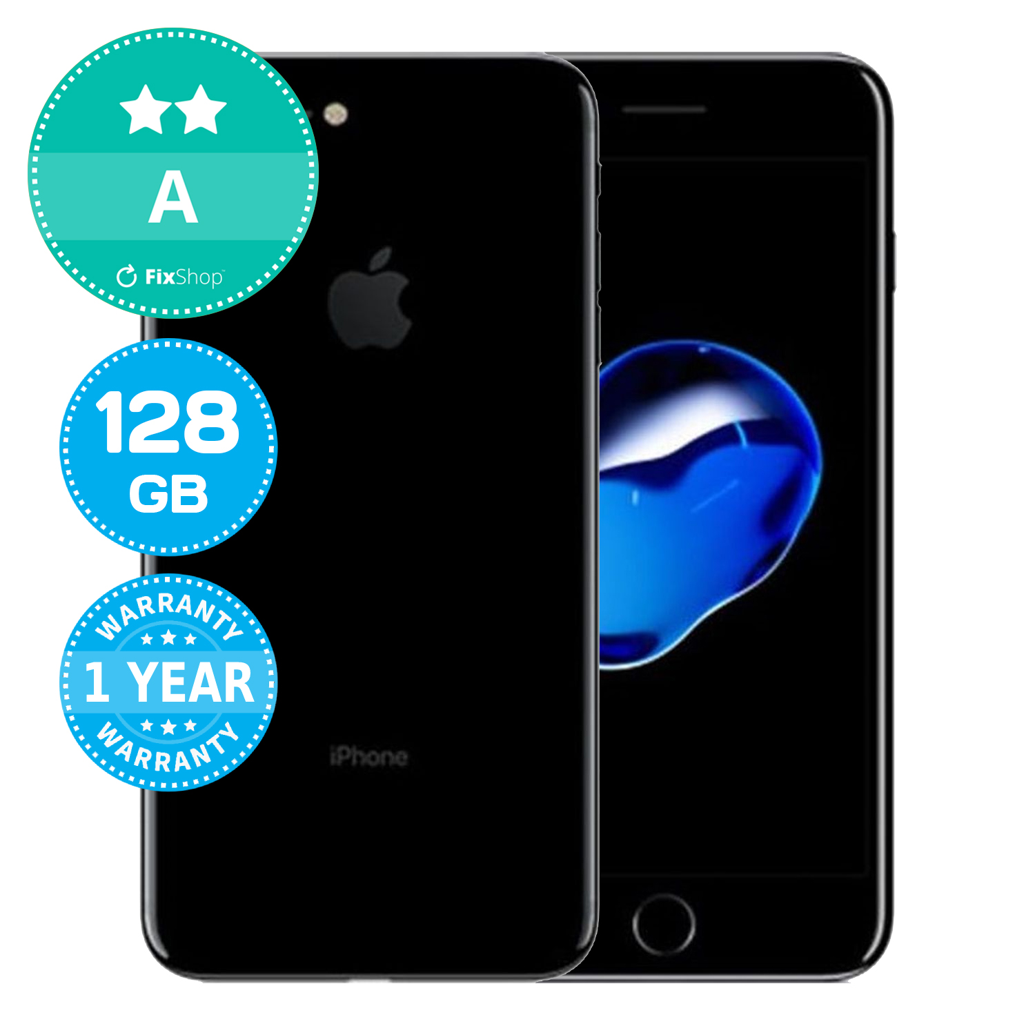Apple iPhone 7 Plus Jet Black 128GB A Recondiționat | FixShop