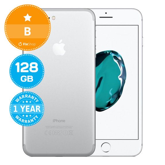 Apple iPhone 7 Plus Silver 128GB B Recondiționat