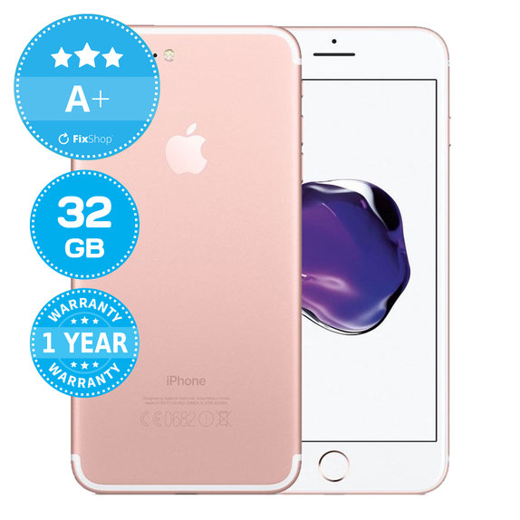 Apple iPhone 7 Plus Rose Gold 32GB A+ Recondiționat