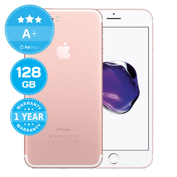 Apple iPhone 7 Plus Rose Gold 128GB A+ Recondiționat