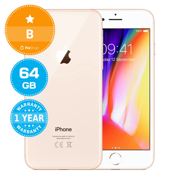 Apple iPhone 8 Gold 64GB B Recondiționat