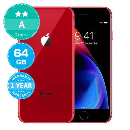 Apple iPhone 8 (PRODUCT)RED 64GB A Recondiționat