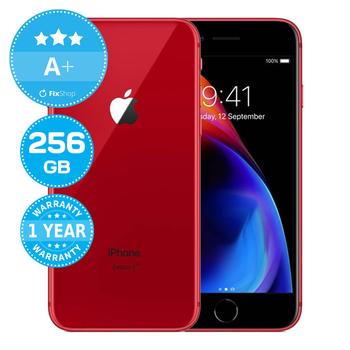Apple iPhone 8 (PRODUCT)RED 256GB A+ Recondiționat