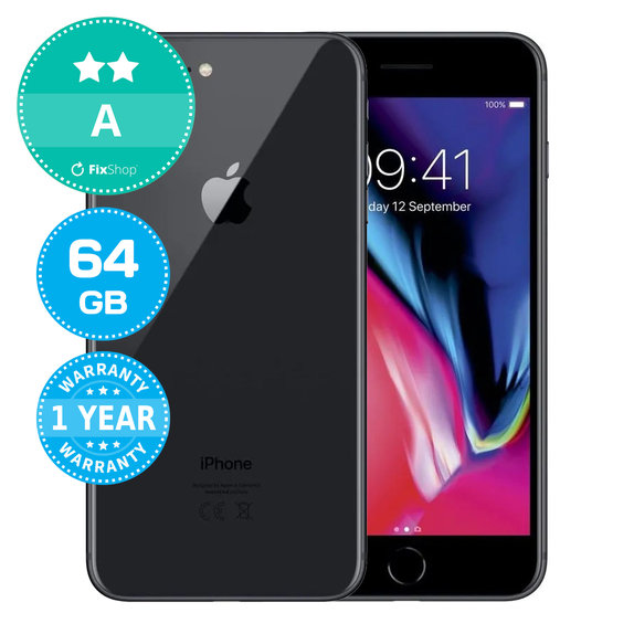 Apple iPhone 8 Plus Space Gray 64GB A Recondiționat