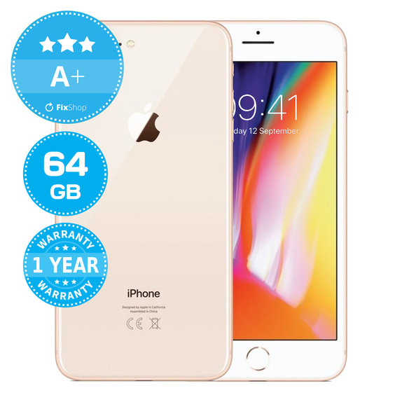 Apple iPhone 8 Plus Gold 64GB A+ Recondiționat