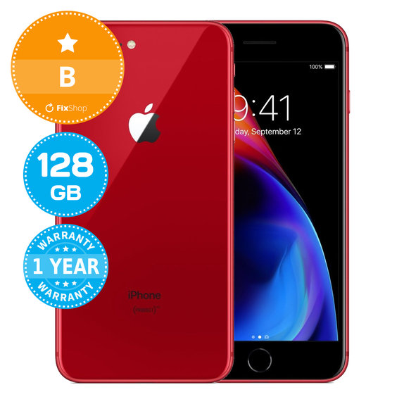 Apple iPhone 8 Plus (PRODUCT)RED 128GB B Recondiționat