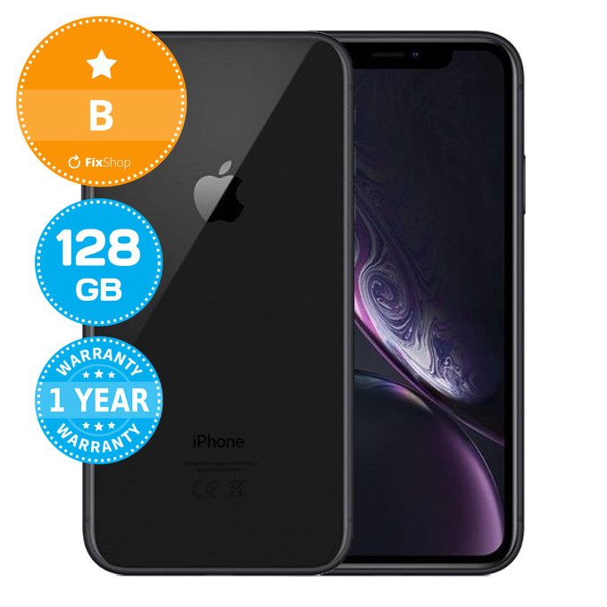 Apple iPhone XR Black 128GB B Recondiționat