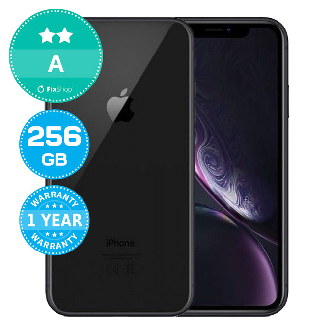 Apple iPhone XR Black 256GB A Recondiționat