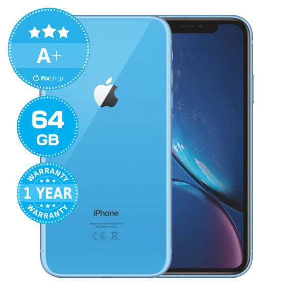 Apple iPhone XR Blue 64GB A+ Recondiționat