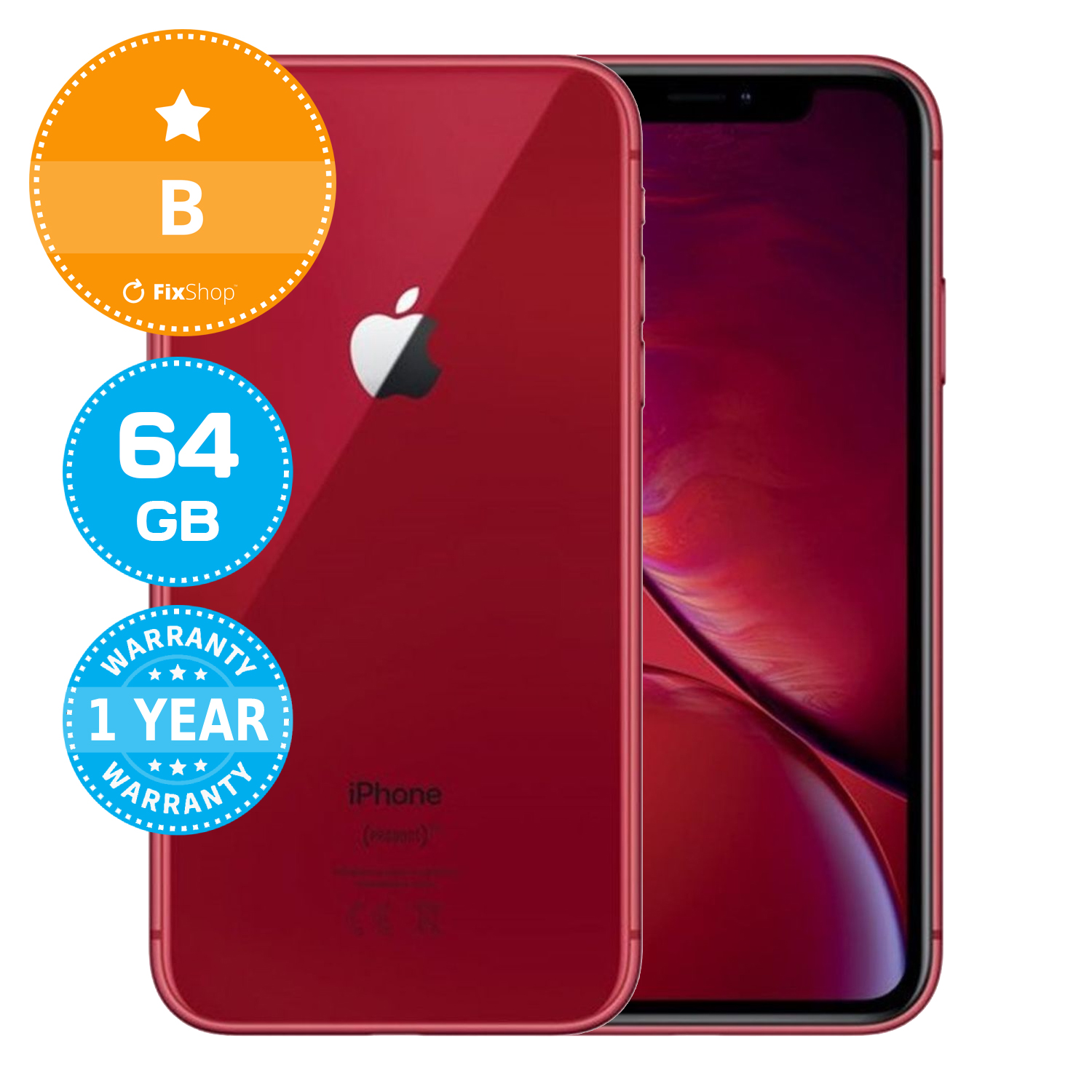 Amazon 8個セット　11 64GB XR iPhone | SIMフリー ホワイト 64GB XR iPhone Apple 【整備済み品】 スマートフォン本体