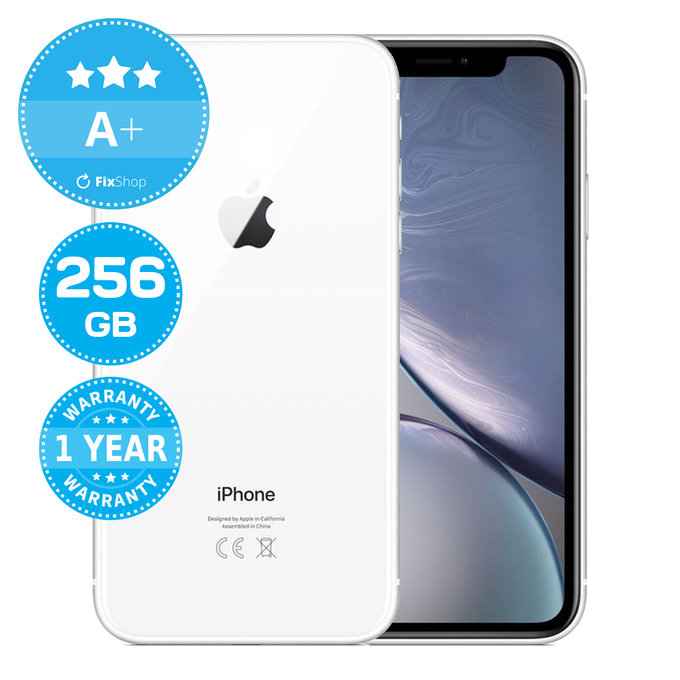 Apple iPhone XR White 256GB A+ Recondiționat