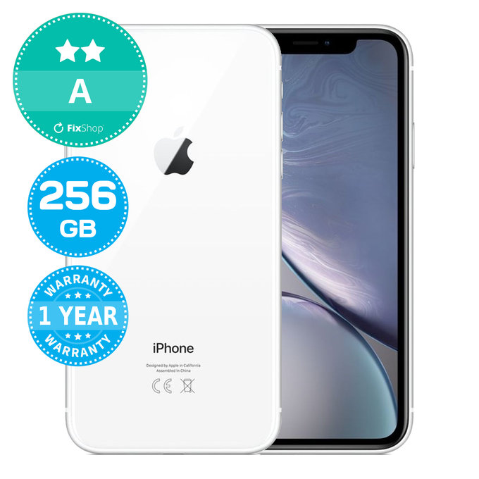 Apple iPhone XR White 256GB A Recondiționat