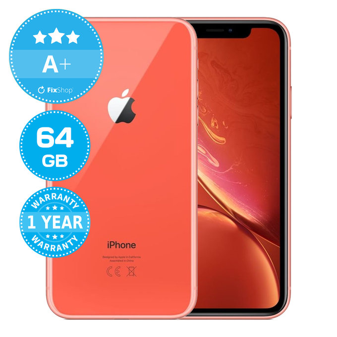 Apple iPhone XR Coral 64GB A+ Recondiționat