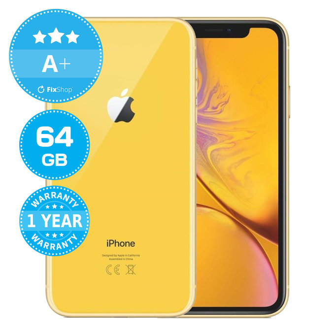 Apple iPhone XR Yellow 64GB A+ Recondiționat