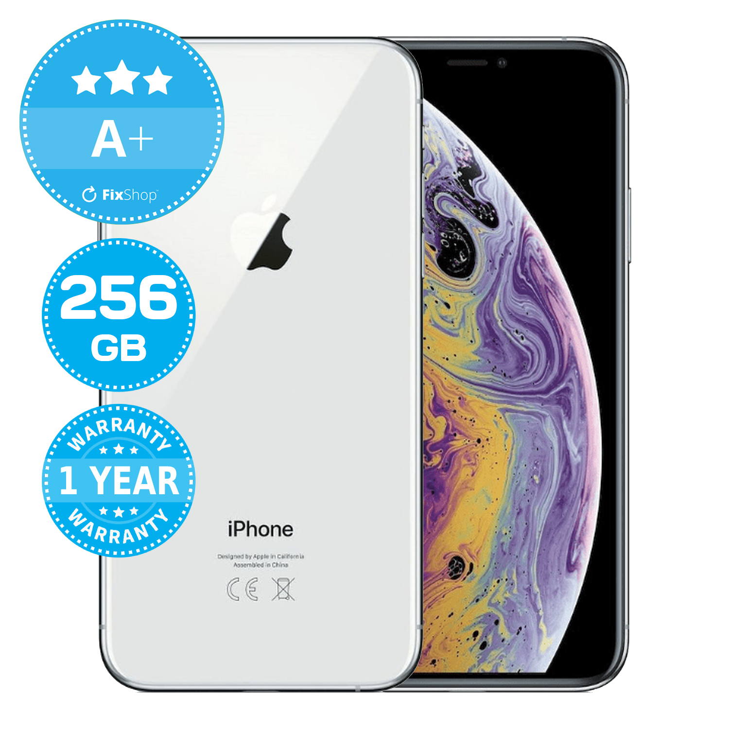 Buy Apple iPhone XS 256GB Silver with warranty? Lowest price - Reswipe