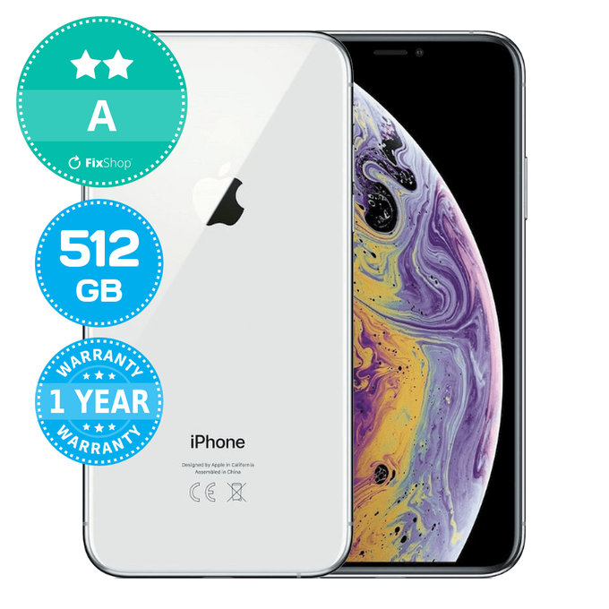 Apple iPhone XS Silver 512GB A Recondiționat