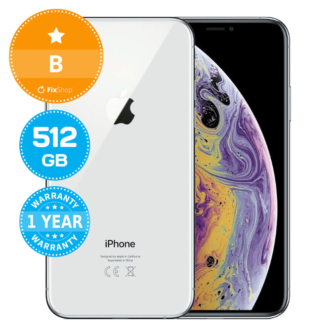 Apple iPhone XS Silver 512GB B Recondiționat