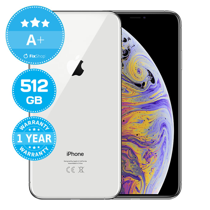 Apple iPhone XS Max Silver 512GB A+ Recondiționat