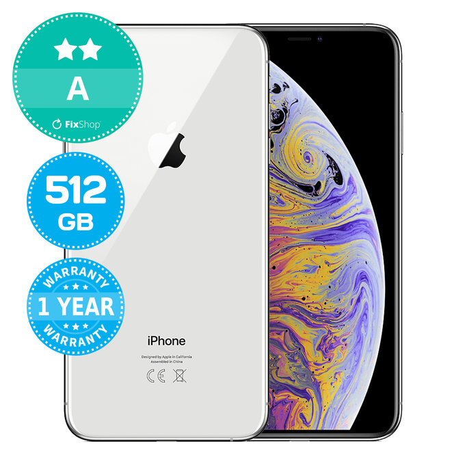 Apple iPhone XS Max Silver 512GB A Recondiționat