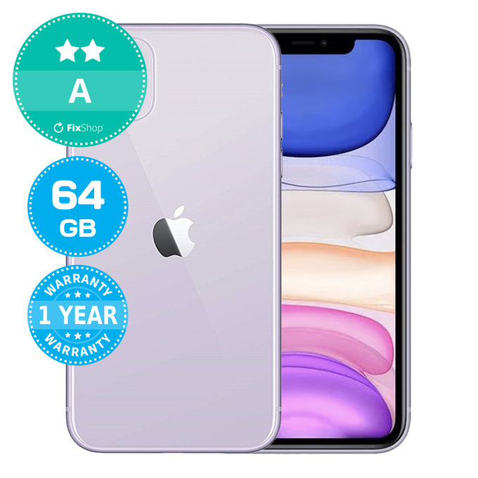Apple iPhone 11 Purple 64GB A Recondiționat