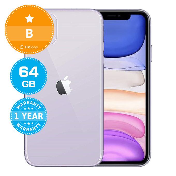 Apple iPhone 11 Purple 64GB B Recondiționat