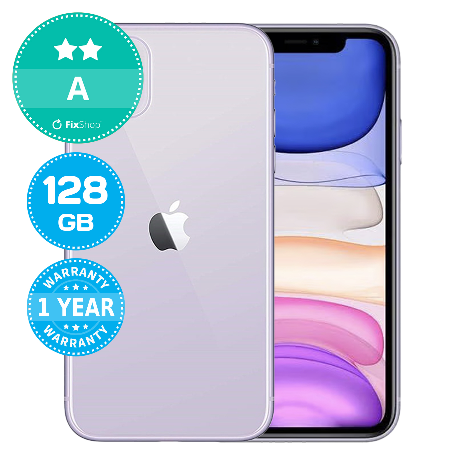 Apple iPhone 11 Purple 128GB A Recondiționat | FixShop