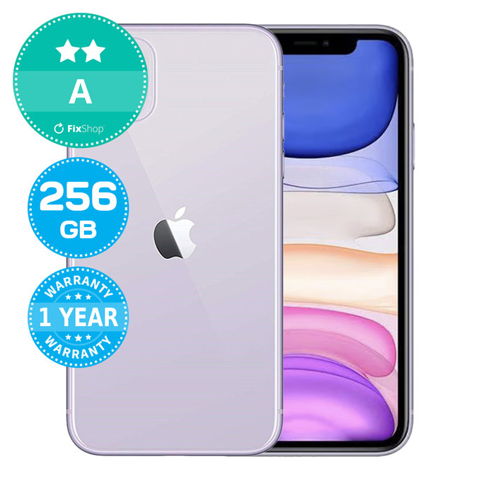 Apple iPhone 11 Purple 256GB A Recondiționat