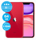 Apple iPhone 11 (PRODUCT)RED 64GB A+ Recondiționat