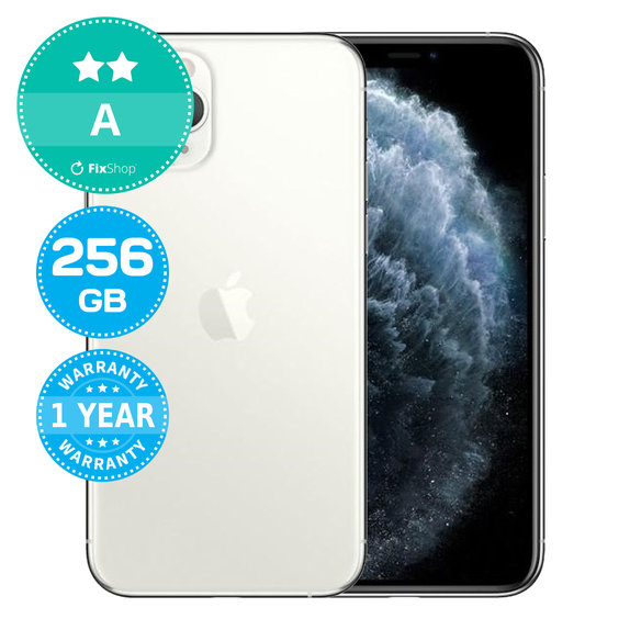 Apple iPhone 11 Pro Silver 256GB A Recondiționat