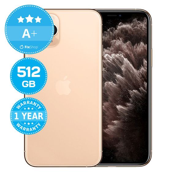 Apple iPhone 11 Pro Gold 512GB A+ Recondiționat