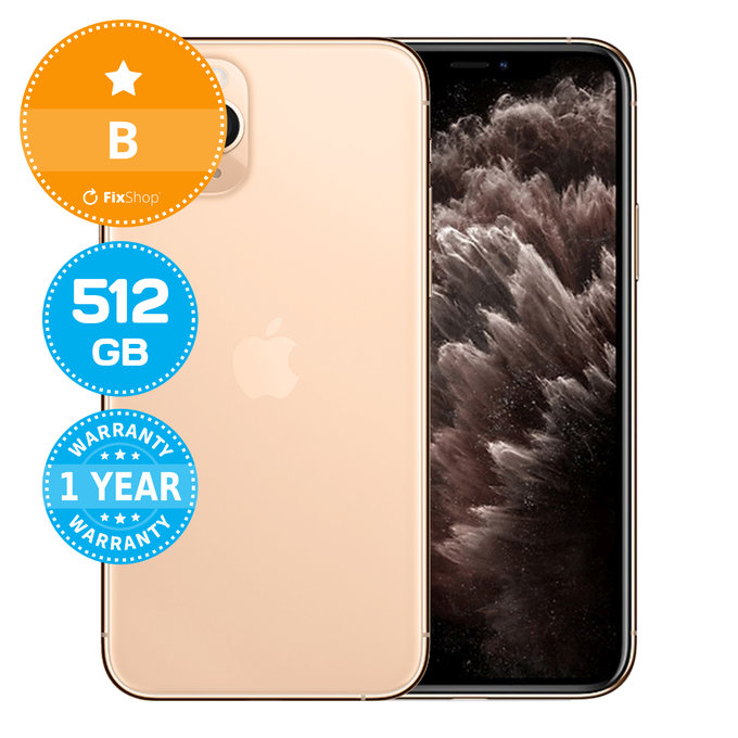 Apple iPhone 11 Pro Gold 512GB B Recondiționat