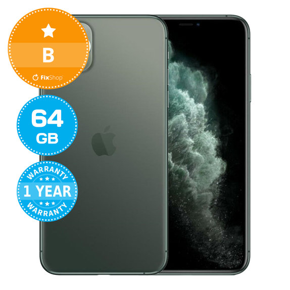 Apple iPhone 11 Pro Max Midnight Green 64GB B Recondiționat