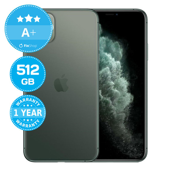 Apple iPhone 11 Pro Max Midnight Green 512GB A+ Recondiționat