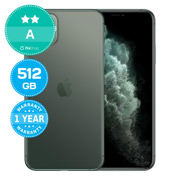 Apple iPhone 11 Pro Max Midnight Green 512GB A Recondiționat