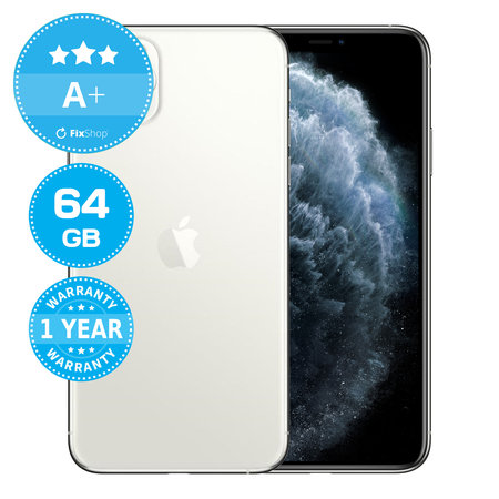 Apple iPhone 11 Pro Max Silver 64GB A+ Recondiționat