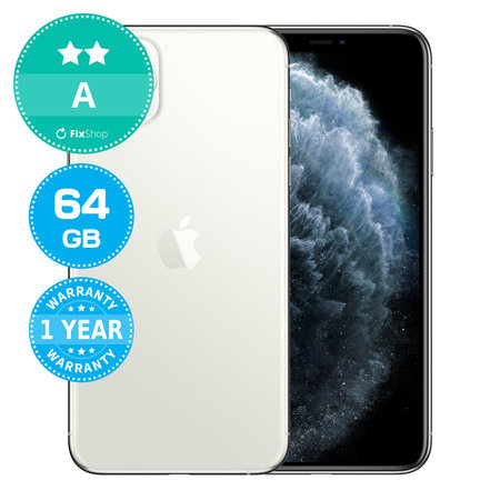 Apple iPhone 11 Pro Max Silver 64GB A Recondiționat