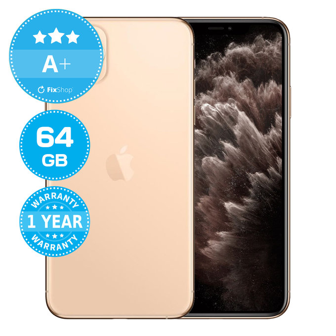 Apple iPhone 11 Pro Max Gold 64GB A+ Recondiționat